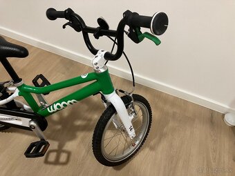 Detský bicykel Woom 2 zelený - 2