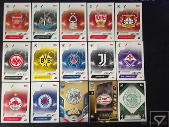 Futbalove karticky TOPPs a Panini - 2