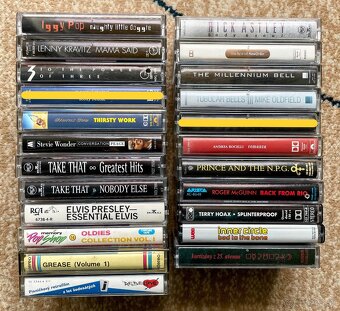 MC kazety - Iggy Pop, Mike Oldfield, Prince - 2