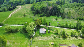 Beňuš-Gašparovo, nádherný pozemok 3251m2 s RD - pôvodný stav - 2