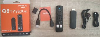 Android TV Stick Mortal Q8 (2GB/16GB) s BT ovladacom - 2