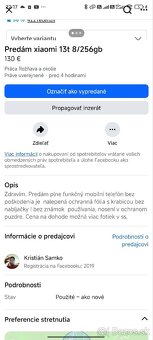Xiaomi 13t 8 /256 + gumené puzdro - 2