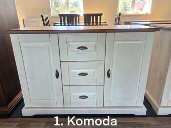 Komody z masívu výpredajové vzorky - 2