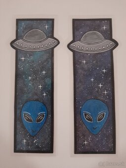 Záložky do kníh UFO - 2