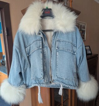 Predam krásnu bundu zateplenu - 2