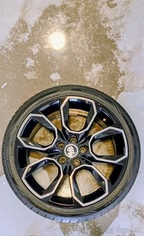 Škoda 5x100,ET 40,stredová 57,1mm,R17 - 2