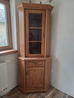 Skrinky rohove vitrina komoda - 2
