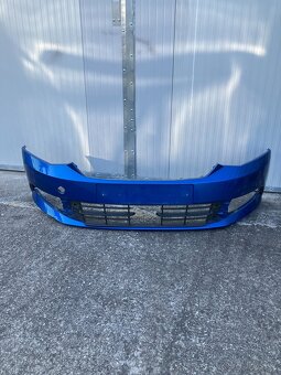 predni naraznik skoda fabia III 3 14-18 modry - 2