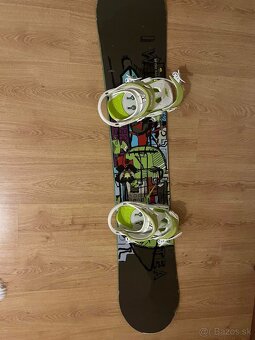 Snowboard + viazanie + topanky - 2