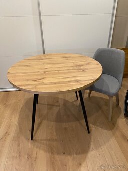 Predam jedalensky stol okruhly 100cm - 2