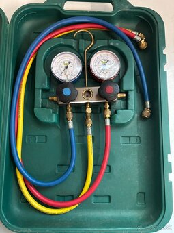 Sada mechanických manometrov R32-R410 - 2