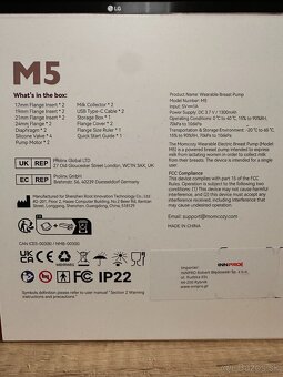 Odsávačka mlieka Momcozy M5 - 2