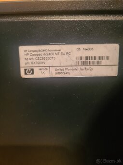 PC diely s PC HP compaq 8200 elite +iné diely - 2