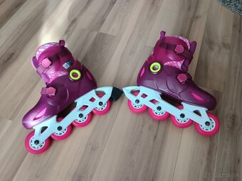 Detské kolieskové korčule zn. Oxelo - Decathlon - 2