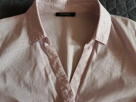 Ružová blúzka s bodkami - 2