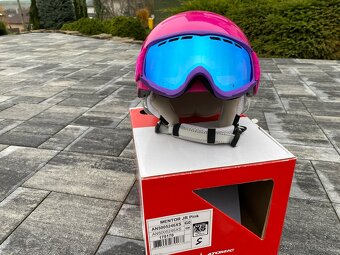 ATOMIC dievčenská prilba + okuliare - 2