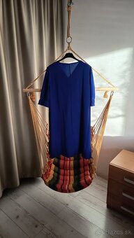 Dámske šaty modré XL nové - 2