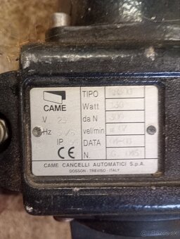 Predám pohony Came - 2