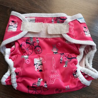 Ružové plienkové nohavičky - 2