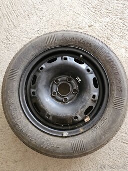 Plechové disky 14'' + letné pneu 165/70 R14
 - 2