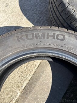 Letne Pneumatiky 215/55/R17 - 2