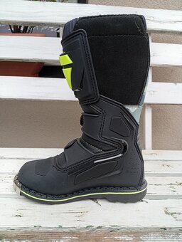 Detské čižmy topánky SHOT camoflage sivé - 2