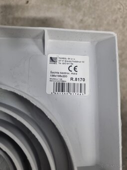 Šachta kontrolná, malá 198x198x200, IP44 - 2