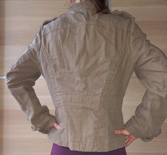 Béžová bunda jar/jeseň - 2