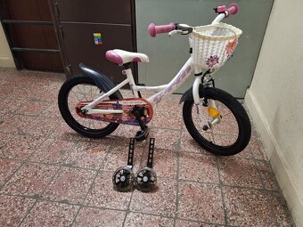 Predám detský bicykel 16kola Ctm biely - 2