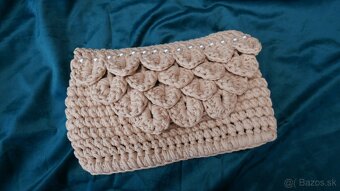 Predám štýlovu háčkovanu kabelku do ruky - 2