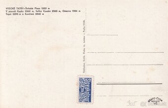 Staré pohľadnice Vysoké Tatry, Solisko, Štrbské Pleso - 2