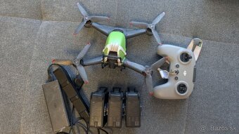 DJI FPV dron + ovládač + 3 batérie + nabíjačka - 2