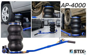 Predám :Pneumatický VANKÚŠOVÝ ZDVIHÁK 4T 130 – 450 mm - 2
