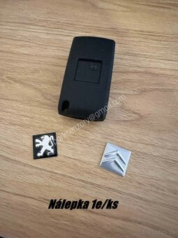 Obal kľúča Peugeot Citroen 4 tlačidla - 2