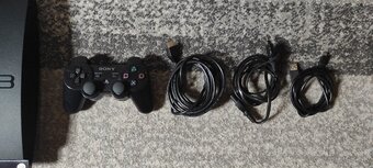 Playstation 3 slim 320gb+hry - 2