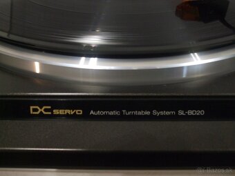 Velmi zachovaly GRAMOFON poloautomat TECHNICS SL-BD20, JAPAN - 2