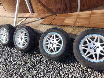 Letné pneumatiky +Hliníkové disky 195x65r15, 4x100 - 2