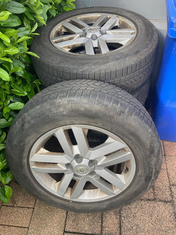 Predám sadu disky a letné a zimné pneumatiky 225/65 R 17 - 2