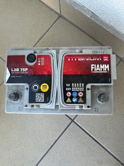 Predám autobatériu FIAMM Titanium - 2
