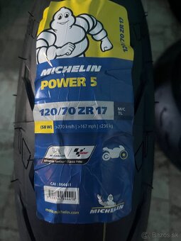 MICHELIN POWER 5 120/70 ZR17 160/60 ZR17 - 2