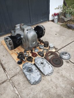 Predám motor na ruský Dneper M72 prevzatý do ČSLA-1952 - 2