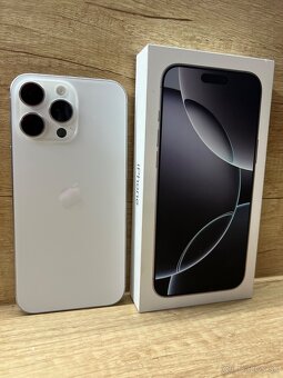 Apple iPhone 16 Pro Max, 512gb, White Titanium, TOP STAV - 2