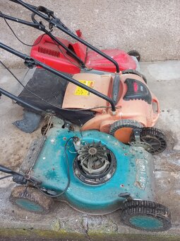 staršie kosačky,zachovalé grily - 2