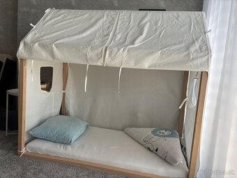 Detská domčeková postel 70x140cm - 2