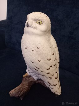 Predám porcelánové sošku royal dux sova - 2