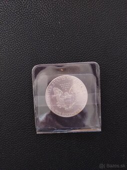 Silver dollar,bankovky,puzdro - 2