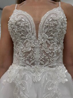 Predám  nove  svadobné šaty - 2