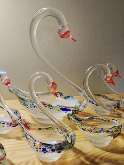 Sklenené labute - 2