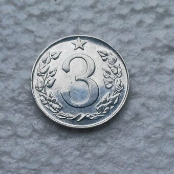 3 halier 1962 - vzácna minca - 2