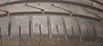 Predám 4ks jazdené letné 195/65r15-91H Hankook - 2